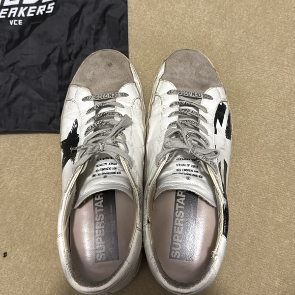 Men’s Golden Goose suede and leather Super-Star Sneakers - Picture 3 of 5